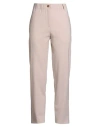 Alysi Crème Woman Pants Blush Size 6 Virgin Wool, Elastane