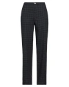 Alysi Crème Woman Pants Midnight Blue Size 2 Virgin Wool In Black