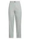 Alysi Crème Woman Pants Sage Green Size 2 Virgin Wool