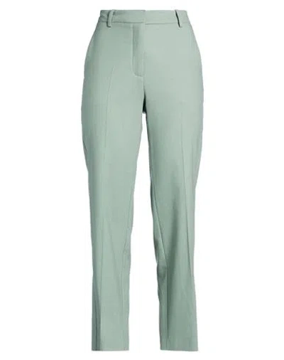 Alysi Crème Woman Pants Sage Green Size 4 Viscose, Polyester, Wool, Elastane
