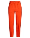 Alysi Crème Woman Pants Tomato Red Size 8 Virgin Wool, Elastane In Red