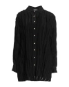 Alysi Crème Woman Shirt Black Size 8 Viscose