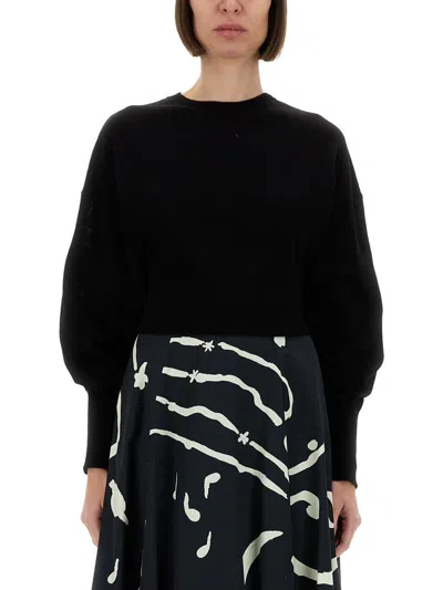 ALYSI ALYSI CROPPED SHIRT