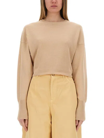 ALYSI ALYSI "CROPPED" SHIRT