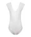 Alysi Body Made Of Cotton Blend. In White