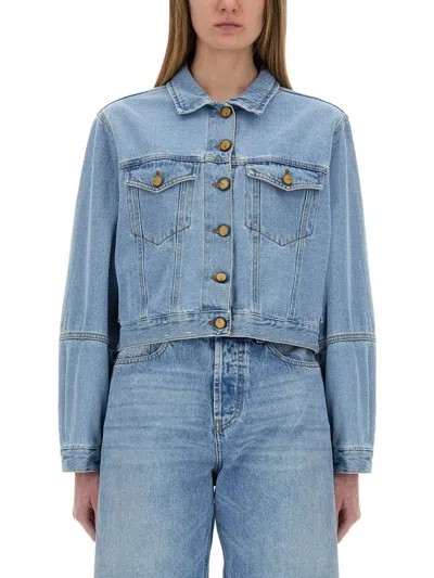 Alysi Denim Jacket In Blue