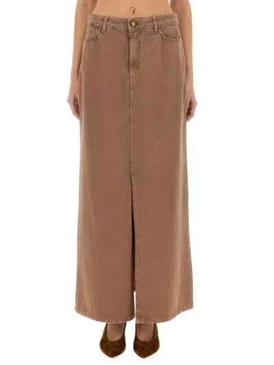 ALYSI DENIM SKIRT