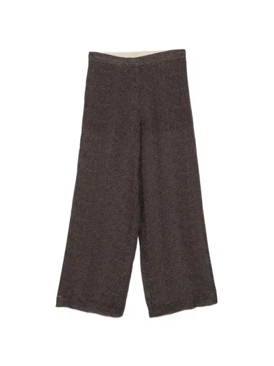 Alysi Dotted Pantalo In Brown