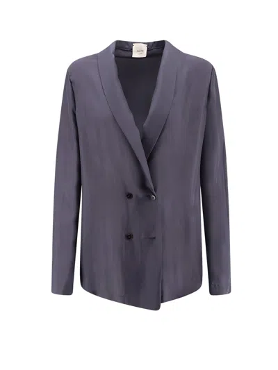 ALYSI DOUBLE-BREASTED BUTTONED BLAZER