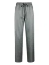 Alysi Pantalone Satin Gym In Gray