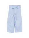 Alysi Drawstrings Trousers In Blue