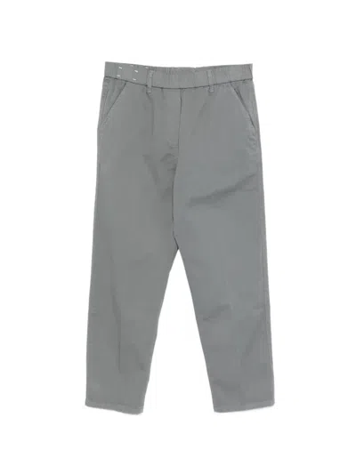 Alysi Elasticated Trousers In Gray