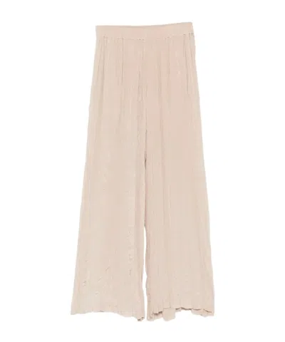 ALYSI EMBROIDERED TROUSERS