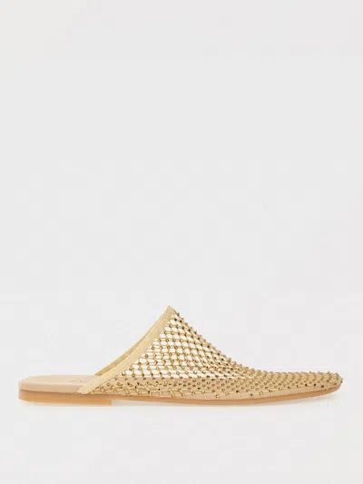 ALYSI FLAT SANDALS ALYSI WOMAN COLOR GOLD,H04711047