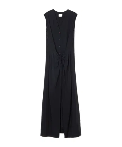 Alysi Fluid Chemisier Dress Black