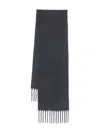Alysi Fringed Scarf In Gray
