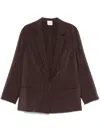 ALYSI FRONT-BUTTON BLAZER