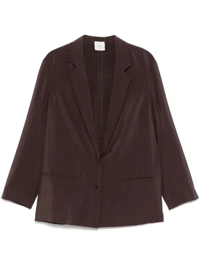 ALYSI FRONT-BUTTON BLAZER