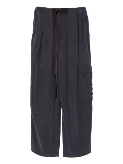 ALYSI GREY WIDE LEG TROUSERS