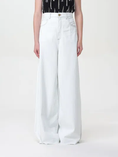 Alysi Jeans  Woman Color White