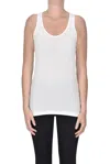 Alysi Jersey Tank Top In White