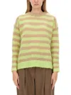 Alysi Jersey With Stripe Pattern