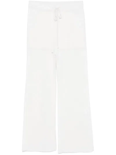 Alysi Knitted Trousers In White