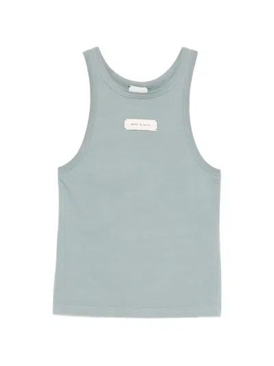 Alysi Label Detail Top In Blue