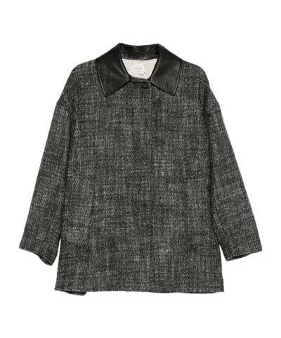 ALYSI LAPEL COAT