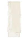 Alysi Layered-design Midi Skirt In Neutrals