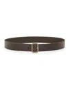 Alysi Leather Belt In Brown
