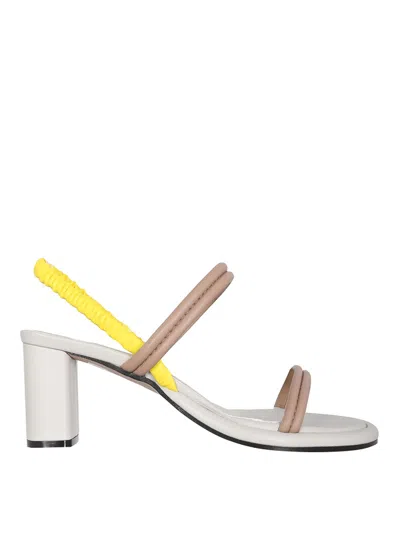 ALYSI LEATHER SANDALS