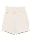 Alysi Linen Bermuda Shorts