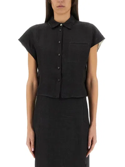 ALYSI ALYSI LINEN SHIRT