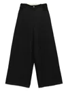 Alysi Linen Wide Leg Trousers