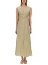Alysi Long Poplin Dress