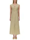 Alysi Long Poplin Dress