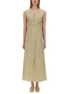 Alysi Long Poplin Dress