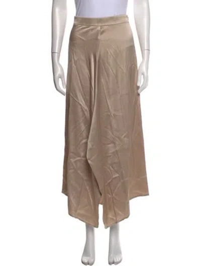 Pre-owned Alysi Long Skirt In Neutrals