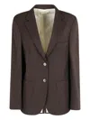 Alysi Single-breasted Blazer In Multi