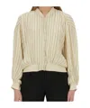 ALYSI LONG SLEEVE CASUAL JACKET