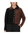 Alysi Mohair Cardigan In Black