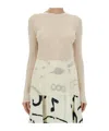 Alysi Slim Fit Shirt In White
