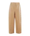 Alysi Pantalone Lino Cristallo Dritto