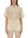 Alysi Short Sleeve Shirt In Neutral
