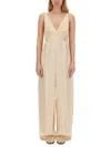 Alysi V-neck Wide-leg Jumpsuit