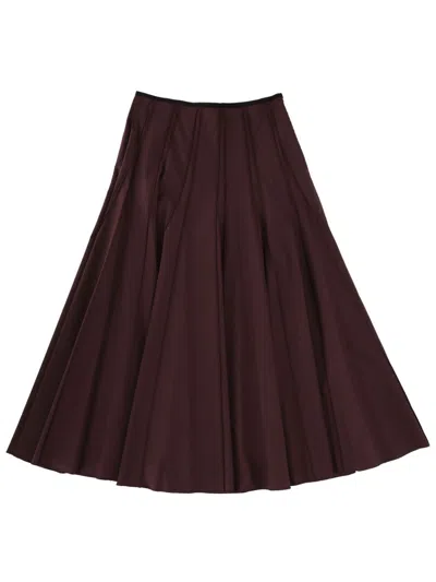 Alysi Maxi Skirt Symposium In Brown