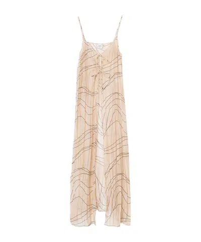 Alysi Mediterranean Dress Long Meringue Vest