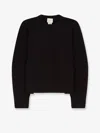 Alysi Merino Wool And Cashmere Blend Sweater In Brown
