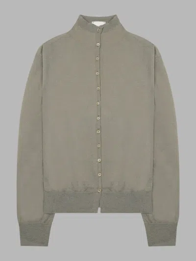 Alysi Merino Wool Blend Sweater In Gray